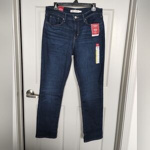 Levi Strauss Signature Mid Rise Straight Jeans Size 12 NWT